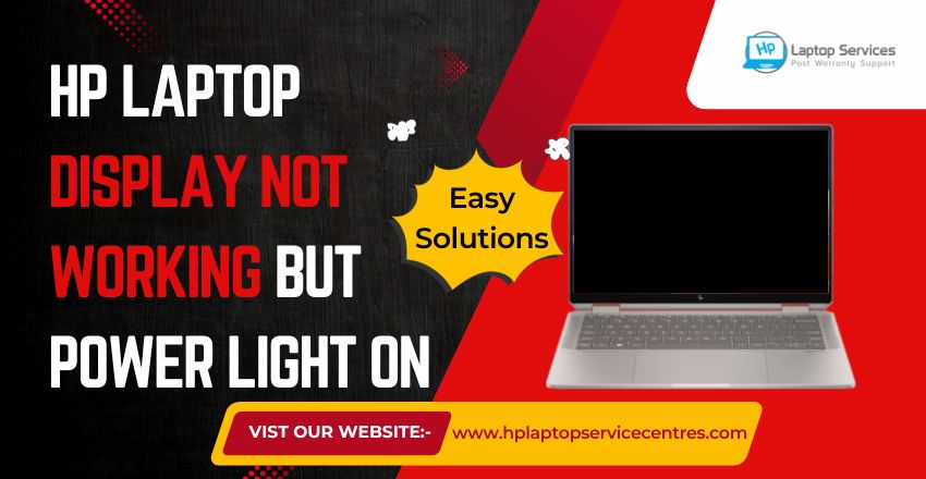 HP Laptop Display Not Working