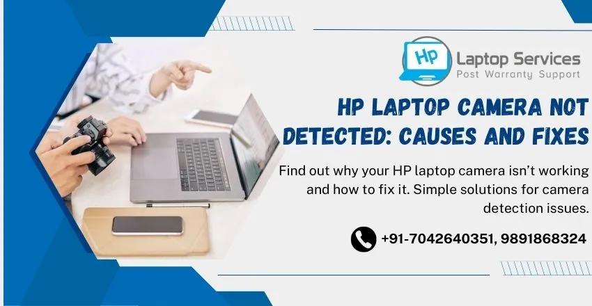 HP Laptop Camera Not Detected