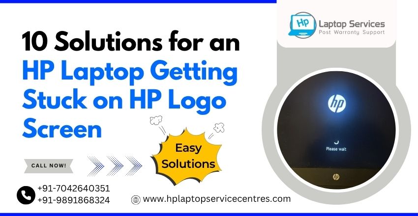 HP Laptop Getting Stuck on HP Logo Screen