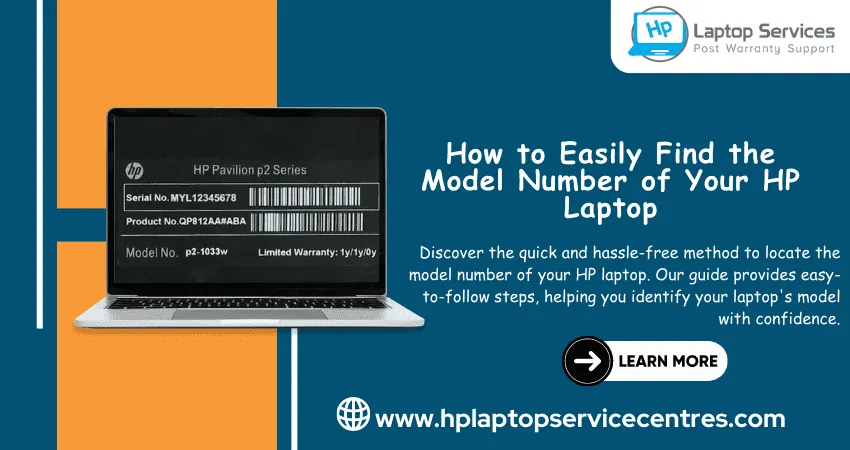 How to Easily Find the Model Number of Your HP Laptop