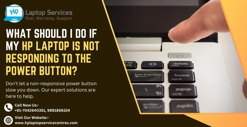 HP Laptop is Not Responding to The Power Button