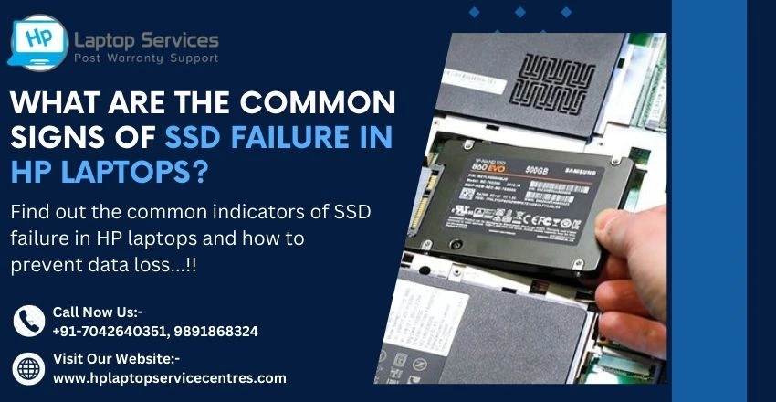 Common Signs of SSD Failure in HP Laptops?