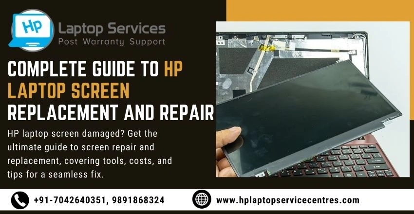 HP Laptop Screen Replacement and Repair