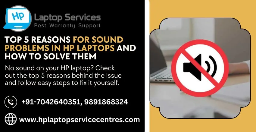 Sound Problems in HP Laptops 