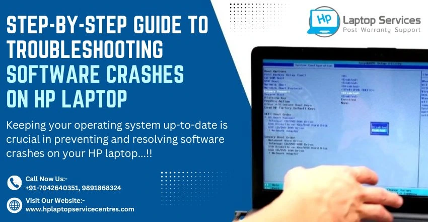 Software Crashes on HP Laptop