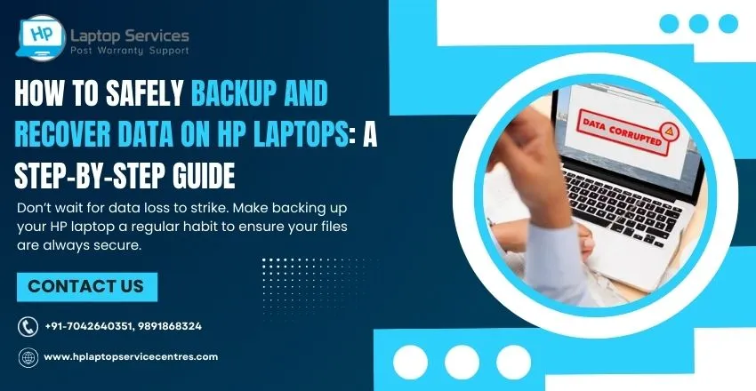 Backup and Recover Data on HP Laptops