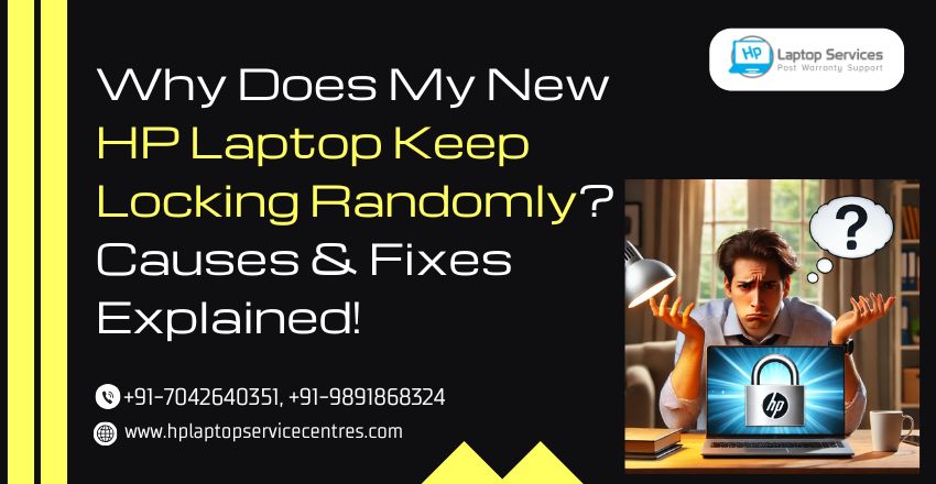 HP laptop locking randomly